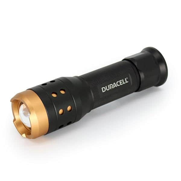 Lanterna de alumínio Flashlight, com ajuste de foco, 550 lúmens, 7142-DF550, Duracell - BT 1 UN