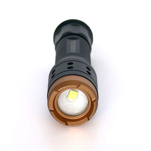 Lanterna de alumínio Flashlight, com ajuste de foco, 350 lúmens, 8166-DF350, Duracell - BT 1 UN