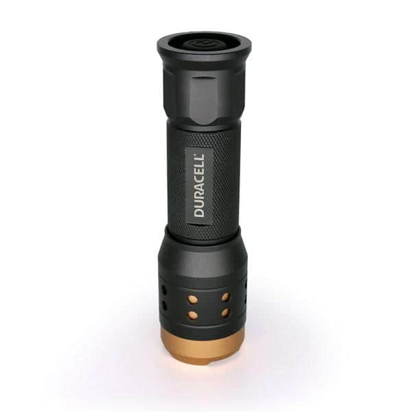 Lanterna de alumínio Flashlight, com ajuste de foco, 350 lúmens, 8166-DF350, Duracell - BT 1 UN