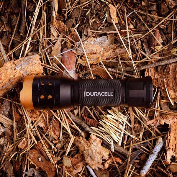 Lanterna de alumínio Flashlight, com ajuste de foco, 350 lúmens, 8166-DF350, Duracell - BT 1 UN