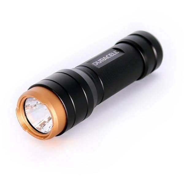 Lanterna de alumínio Flashlight, 250 lúmens, 8234-DF250, Duracell - BT 1 UN