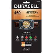 Lanterna Mãos livres 450 lúmens, com 5 modos, 8555-DH450, Duracell - BT 1 UN Lanterna Mãos livres 450 lúmens, com 5 modos, 8555-DH450, Duracell - BT 1 UN