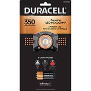 Lanterna Mãos livres 350 lúmens, com 3 modos, 7180-DH350, Duracell - BT 1 UN