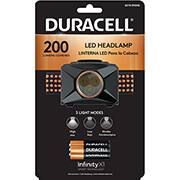 Lanterna Mãos livres 200 lúmens, com 3 modos, 8579-DH200, Duracell - BT 1 UN Lanterna Mãos livres 200 lúmens, com 3 modos, 8579-DH200, Duracell - BT 1 UN