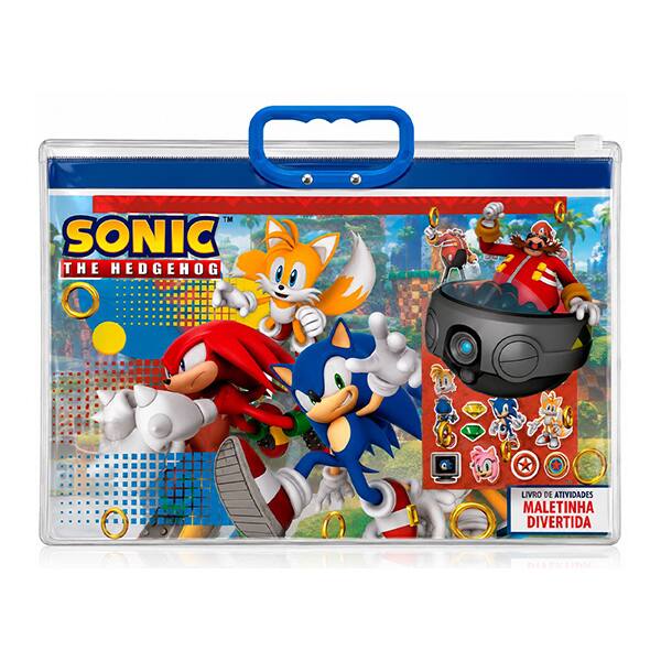 Maleta para colorir Sonic 01-35041 Ed Online PT 1 UN Maleta para colorir Sonic 01-35041 Ed Online PT 1 UN