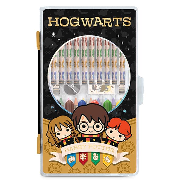 Maleta para colorir Harry Potter com 48 itens, Spiral Kids - CX 48 UN Maleta para colorir Harry Potter com 48 itens, Spiral Kids - CX 48 UN