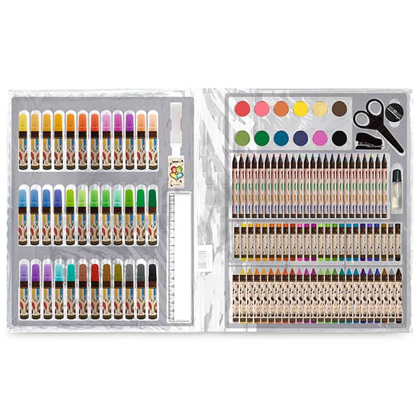 Maleta para colorir Harry Potter com 150 itens, Spiral Kids - CX 150 UN Maleta para colorir Harry Potter com 150 itens, Spiral Kids - CX 150 UN