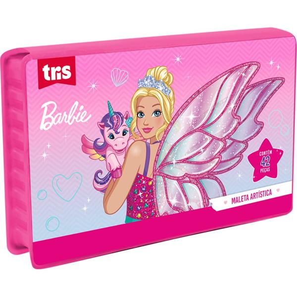 Maleta para colorir Barbie, 613178, Tris - PT 1 KT