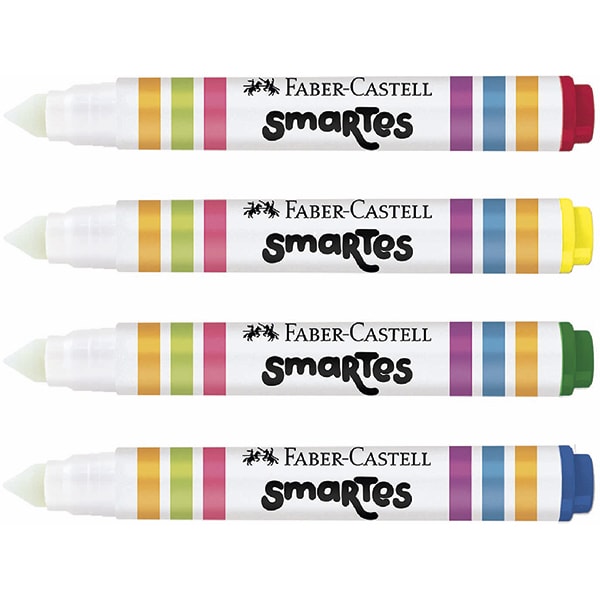 Kit de Colorir com Papel e Canetinhas, Estojo Prancheta Smartes Eureka, Faber-Castell - PT 1 UN