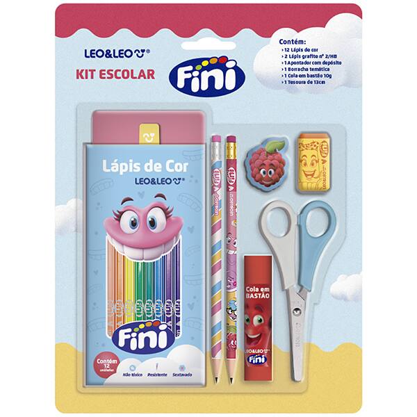 Kit Escolar Fini, 10329, Leonora - KT 1 UN