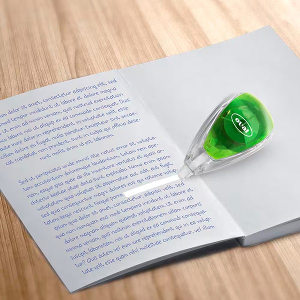 Corretivo em fita, 5 mm x 10 m, 648, Oval BT 1 UN