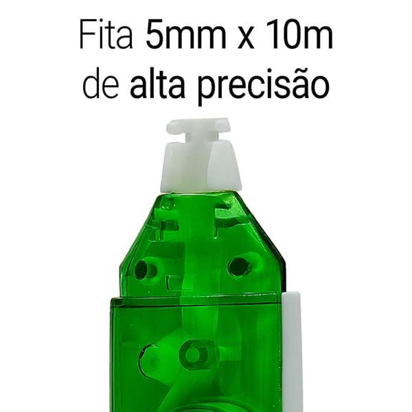 Corretivo em fita 5mmx6m, 809, Oval - BT 1 UN