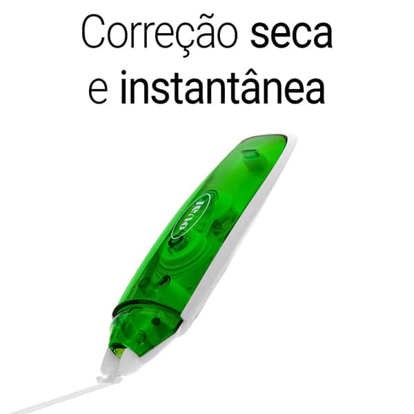 Corretivo em fita 5mmx6m, 809, Oval - BT 1 UN