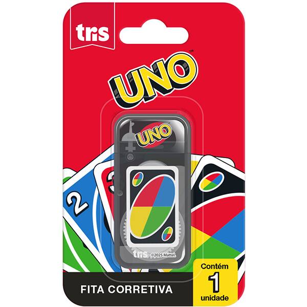 Corretivo em fita 5mmx3,5m Uno 909770 Tris BT 1 UN