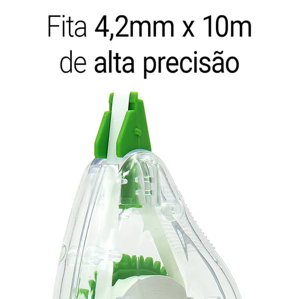 Corretivo em fita 4,2mmx10m slim Oval BT 1 UN