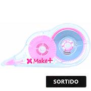 Corretivo em fita Candy, 5mm x 12m, Sortido, 1620, Make+ - BT 1 UN