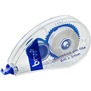Corretivo em fita 5mmx6m azul CFT1002 Brw BT 1 UN BT 1 UN