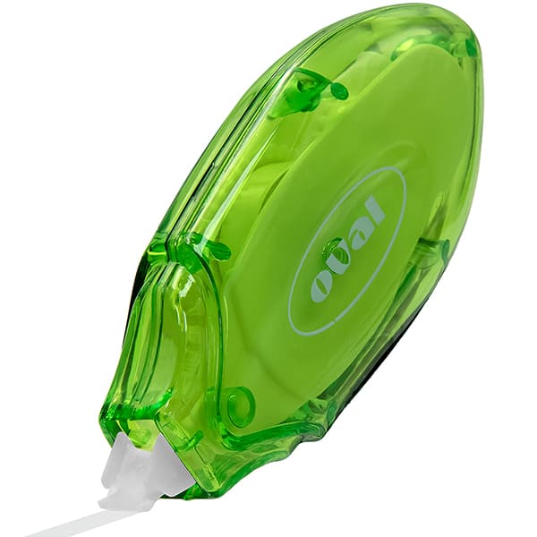 Corretivo em fita, 5mm x 6m, Verde, Oval - BT 1 UN