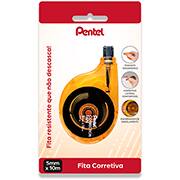 Corretivo em fita, 5mm x 10m, Laranja, SM/ZTP15F-W, Pentel - BT 1 UN