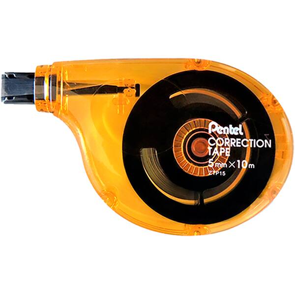 Corretivo em fita 5mmx10m laranja SM/ZTP15F-W Pentel BT 1 UN