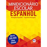 Mini-Dicionário escolar Espanhol - Português Ciranda Cultural UN 1 UN