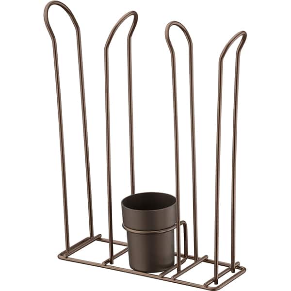 Dispenser para copos 200ml e 80ml c/ 1 div. bronze 1153CF Future PT 1 UN