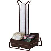 Dispenser para copos 80ml c/ 3 divisórias bronze 1151BZ Future CX 1 UN Dispenser para copos 80ml c/ 3 divisórias bronze 1151BZ Future CX 1 UN