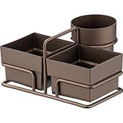 Suporte para sachês e mexedor, bronze, 1156CF, Future - CX 1 UN Suporte para sachês e mexedor, bronze, 1156CF, Future - CX 1 UN