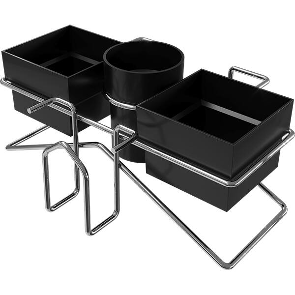 Suporte para sachês/mexedor/guardanapo pt 1458P Stolf CX 1 UN