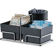 Suporte para sachês e mexedor preto 1156PT Future BT 1 UN Suporte para sachês e mexedor preto 1156PT Future BT 1 UN