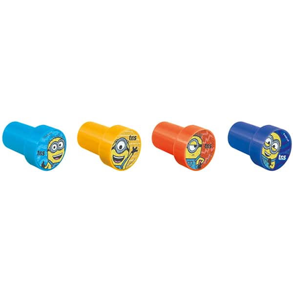 Carimbo autoentintado Minions, Sortido, 905611, Tris - CX 1 UN