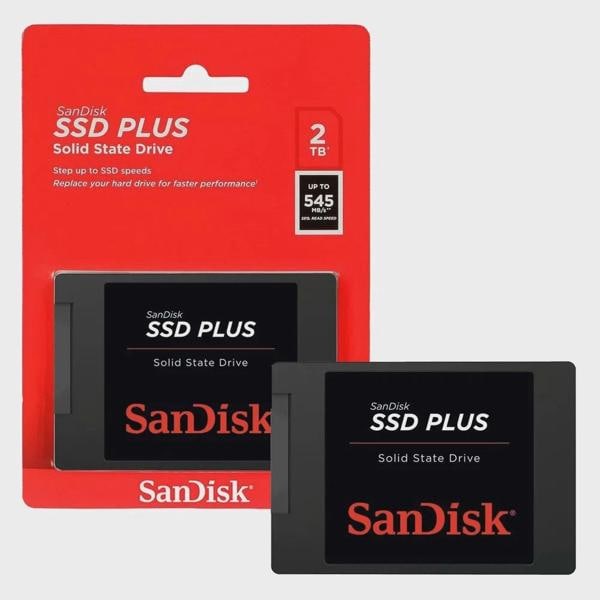 SSD Plus 2TB, SDSSDA2T00, SanDisk - CX 1 UN