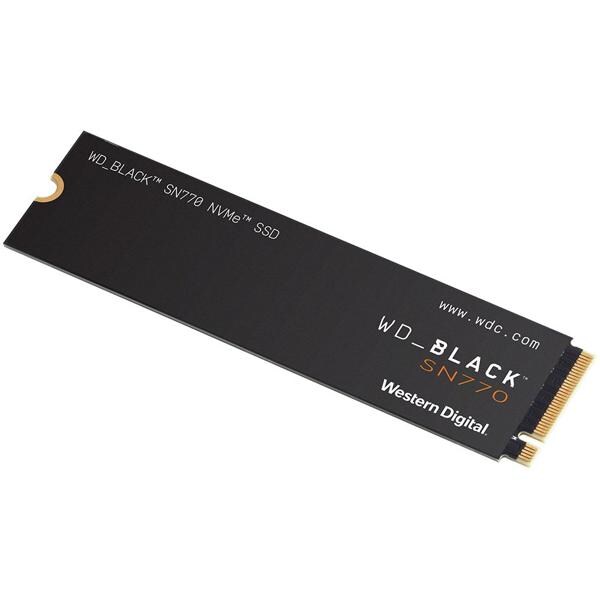 SSD 500 GB WD Black, M.2 2280 PCIe Gen 4 NVMe, Leitura 4000MB/s Gravação 2000MB/s - WDS500G3- Western Digital - CX 1 UN