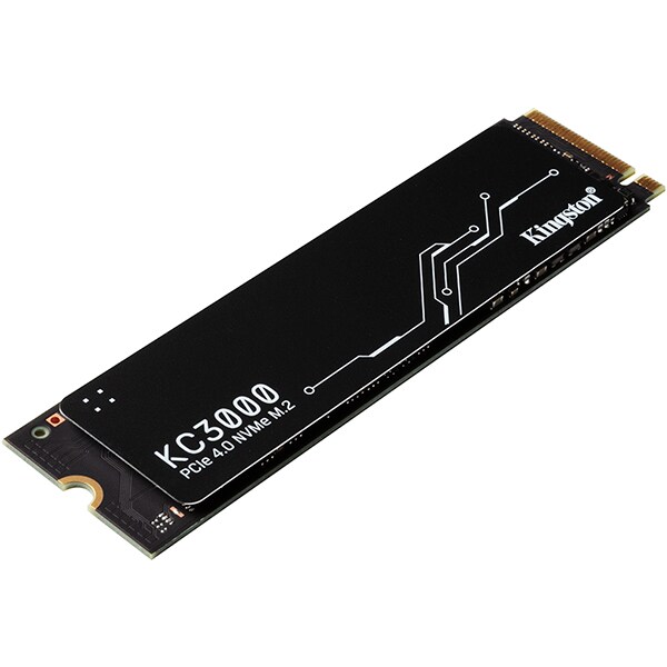 SSD 512 GB Kingston KC3000, M.2 2280 PCIe Gen 4 NVMe, Leitura 7000MB/s Gravação 3900MB/s - SKC3000S - BT 1 UN