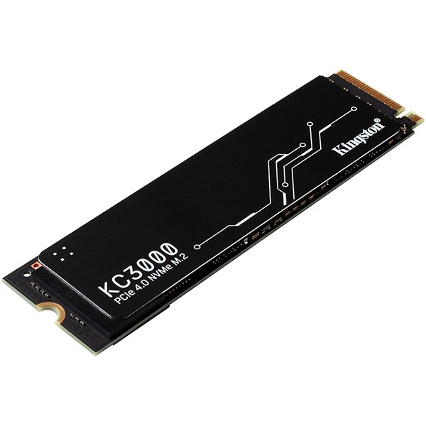 SSD 2 TB Kingston KC3000, M.2 2280 PCIe Gen 4 NVMe, Leitura 7000MB/s Gravação 7000MB/s - SKC3000S - BT 1 UN