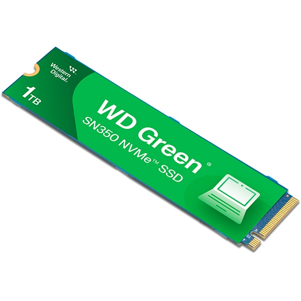 SSD 1 TB WD Green, M.2 2280 PCIe Gen 3 NVMe, Leitura 2400MB/s Gravação 1850MB/s - WDST2G0- Western Digital - CX 1 UN