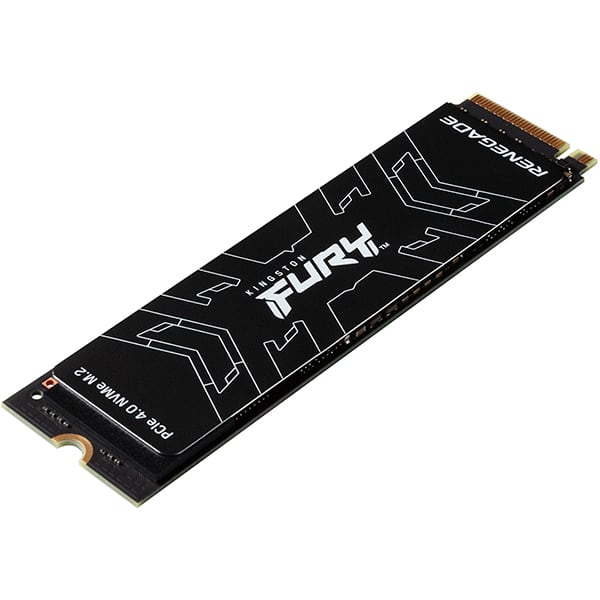 SSD 2 TB Kingston Fury Renegade, M.2 2280 PCIe 4.0 NVMe M.2, Leitura 7300MB/s Gravação 7000MB/s, SFYRD/2000, BT 1 UN