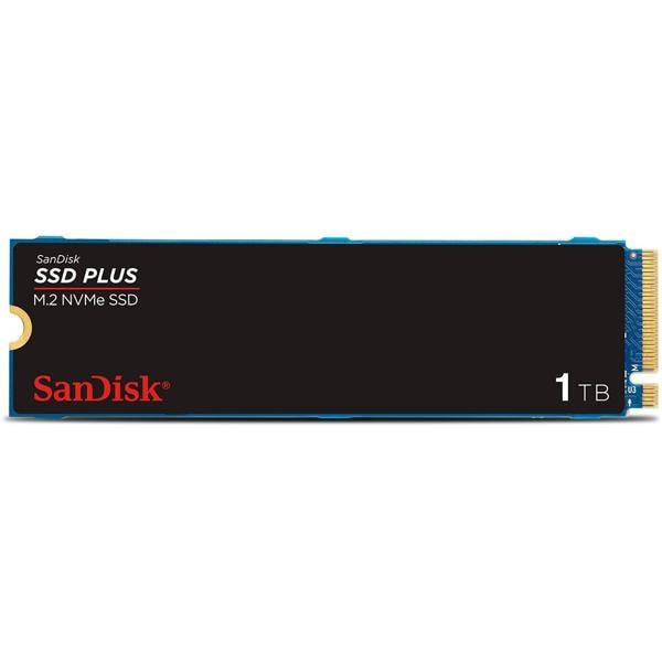 SSD 1 TB SanDisk Plus, M.2 2280 PCIe Gen 3 NVMe, Leitura 3200MB/s Gravação 2500MB/s - SSDA3N - BT 1 UN