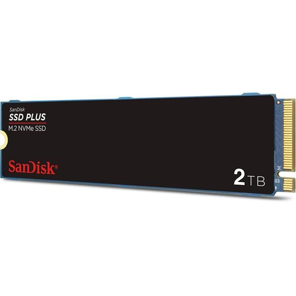 SSD 2 TB SanDisk Plus, M.2 2280 PCIe Gen 3 NVMe, Leitura 3200MB/s Gravação 3000MB/s - SSDA3N - BT 1 UN