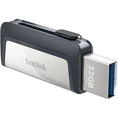Pen Drive Dual Drive 32gb Ultra Tipo-C SanDisk PT 1 UN