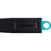 Pen Drive 64GB USB 3.2, Exodia, Preto, DTXG2/64GB, Kingston - BT 1 UN