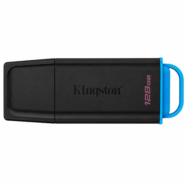 Pen Drive 128GB USB 3.2, Exodia, Preto e Azul, DTXG2/128G, Kingston - BT 1 UN Pen Drive 128GB USB 3.2, Exodia, Preto e Azul, DTXG2/128G, Kingston - BT 1 UN