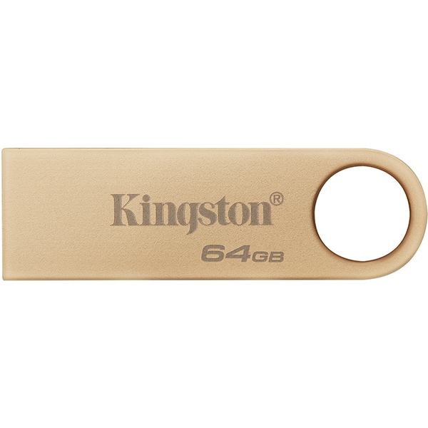 Pen Drive DataTraveler 64GB, USB 3.2, Dourado, Kingston - BT 1 UN