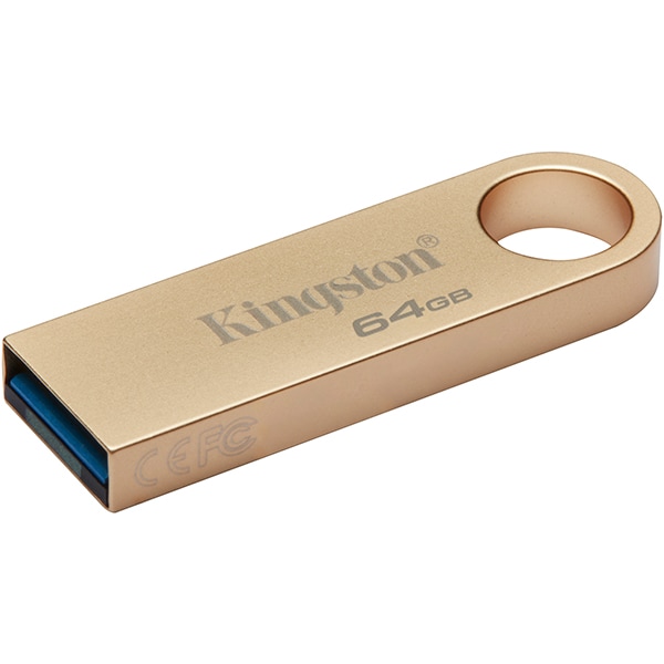 Pen Drive DataTraveler 64GB, USB 3.2, Dourado, Kingston - BT 1 UN