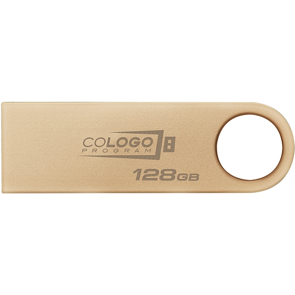 Pen Drive DataTraveler 128GB, USB 3.2, Dourado, Kingston - BT 1 UN