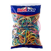 Elástico látex coloridos n.18, 120 unidades, REC03, Red Bor - PT 1 UN