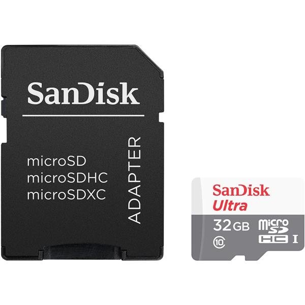 Cartão de memória micro SD 32gb c/adap classe 10 SDSQUNR SanDisk BT 1 UN