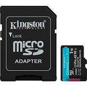 Cartão de memória micro 1TB Canvas GP com adaptador SDCG4, Kingston - BT 1 UN