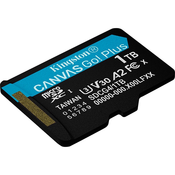 Cartão de memória micro SD 1TB Canvas GP c/adap SDCG4 Kingston BT 1 UN