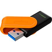 Pen Drive256GB USB 3.2, Exodia, Preto e Laranja, DTXS/526GB, Kingston - BT 1 UN